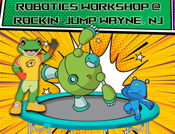 Rockin Jump Wayne, NJ Robotics Class (2022-06-17)
